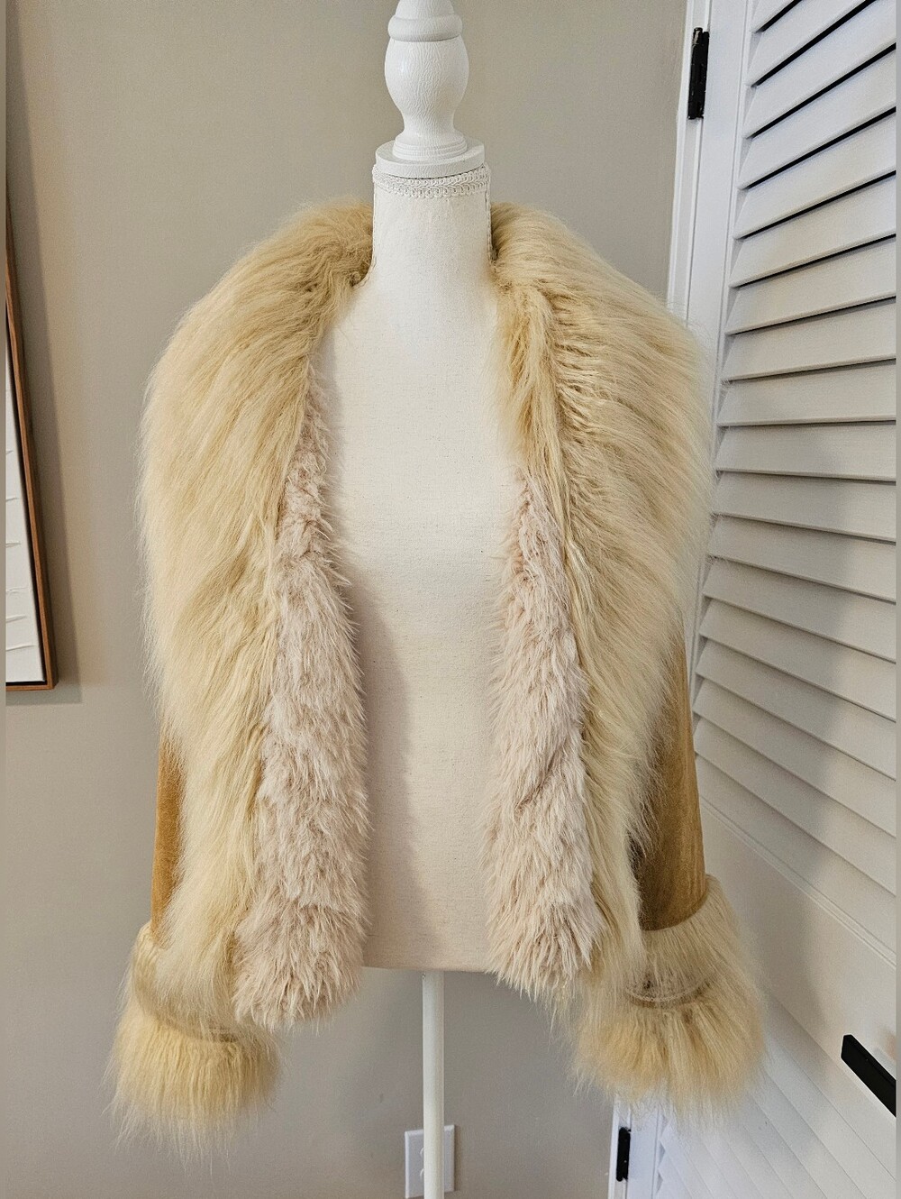 SPELL & THE GYPSY COLLECTIVE JOPLIN CROPPED JACKET – HAZELNUT – SIZE LARGE - Picture 12 of 16